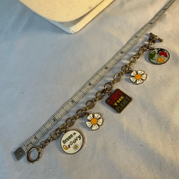 Older Save the Planet toggle bracelet - Picture 3 of 4